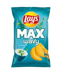 Lay's Max Wavy Tzatziki